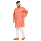 Bigbanana Plus Size Men'S Regular Fit Kurta