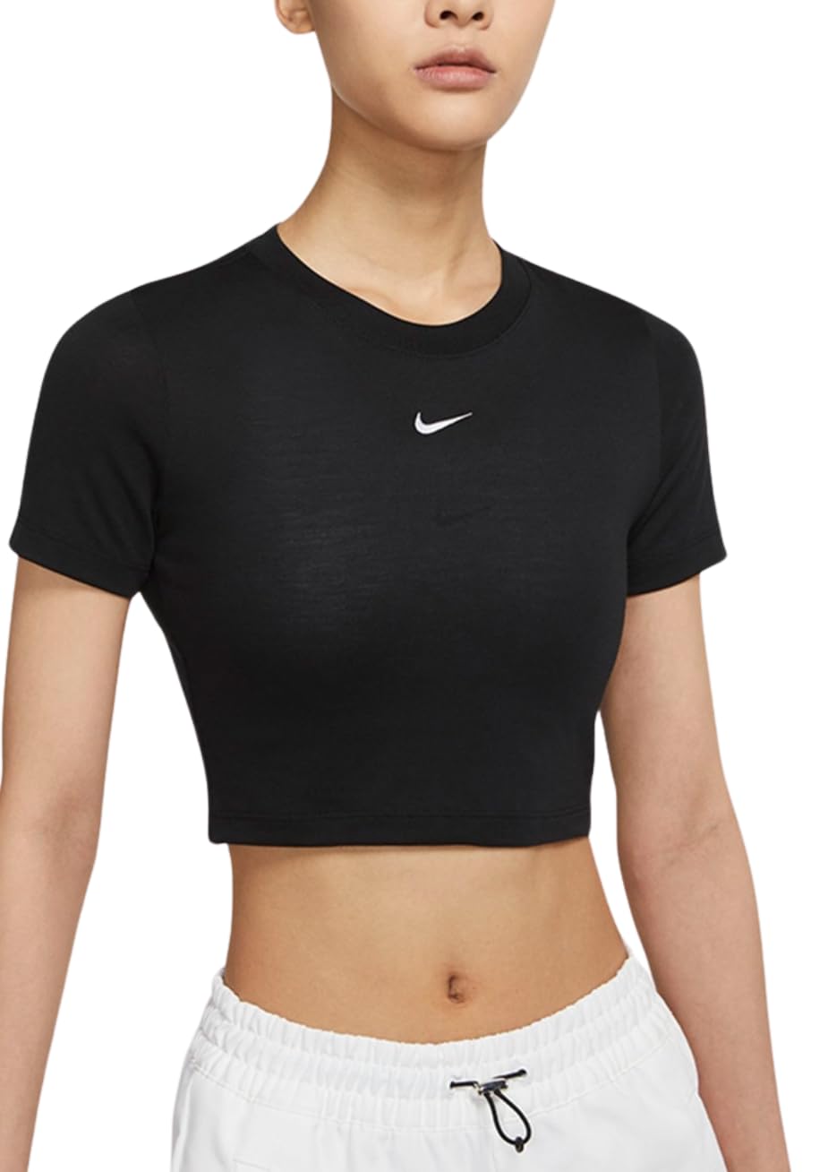 Nike Nsw Essntl T-Shirt Slim Crp Women T-Shirts