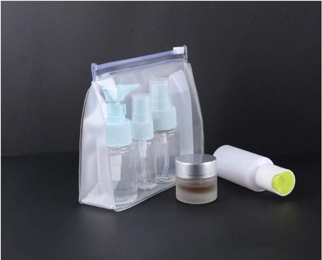 sansheng Small Clear Cosmetic Bag with Zipper,(5.9X1.38X5.1inch) Plastic Zipper Bags,Mini Clear Pouch for Toiletries and Gifting