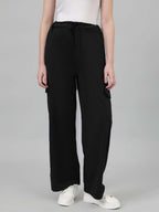 Kotty WomenS Solid Track Pants Coal Black