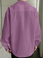 Leriya Fashion MenS Regular Fit Shirt (Lf-Ms-6271_Purple