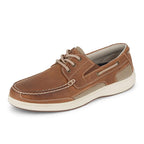 Dockers Mens Beacon Leather Casual Classic Boat Shoe with Stain Defender, Dark Tan, 7 M