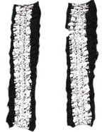Forum Novelties Silver and Black Garter/Armband