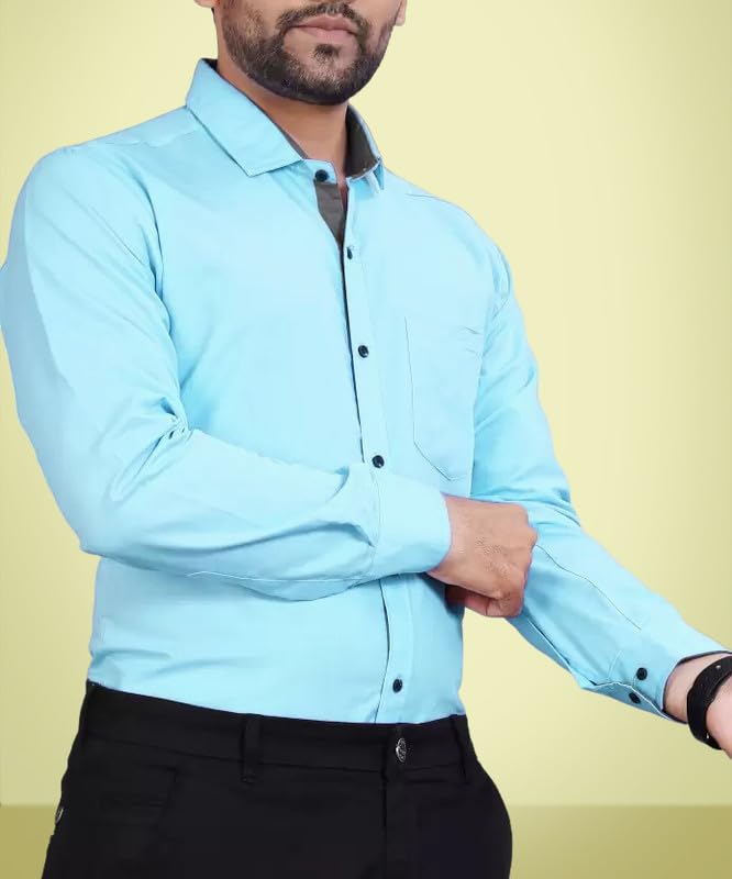 Pinkmint Men Solid Regular Fit Shirt