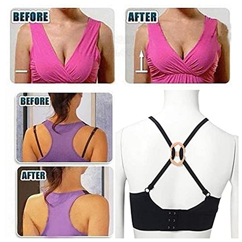 Thsinde Bra Strap Clips, 12 Bra Clips and Bra Straps Holder Women