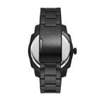 Fossil Men's Machine 49mm Quartz Stainless Steel Three-Hand Watch, Color: Black (Model: FS5971)