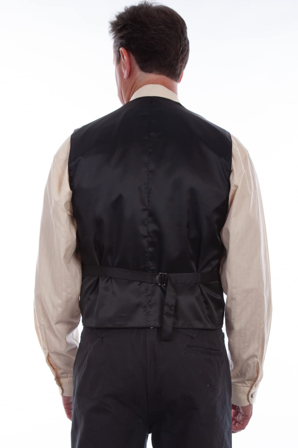 SILK SINGLE BREASTED VEST