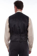 SILK SINGLE BREASTED VEST