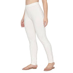 Bonjour Soft Cotton Kurti Pant For Women Off White