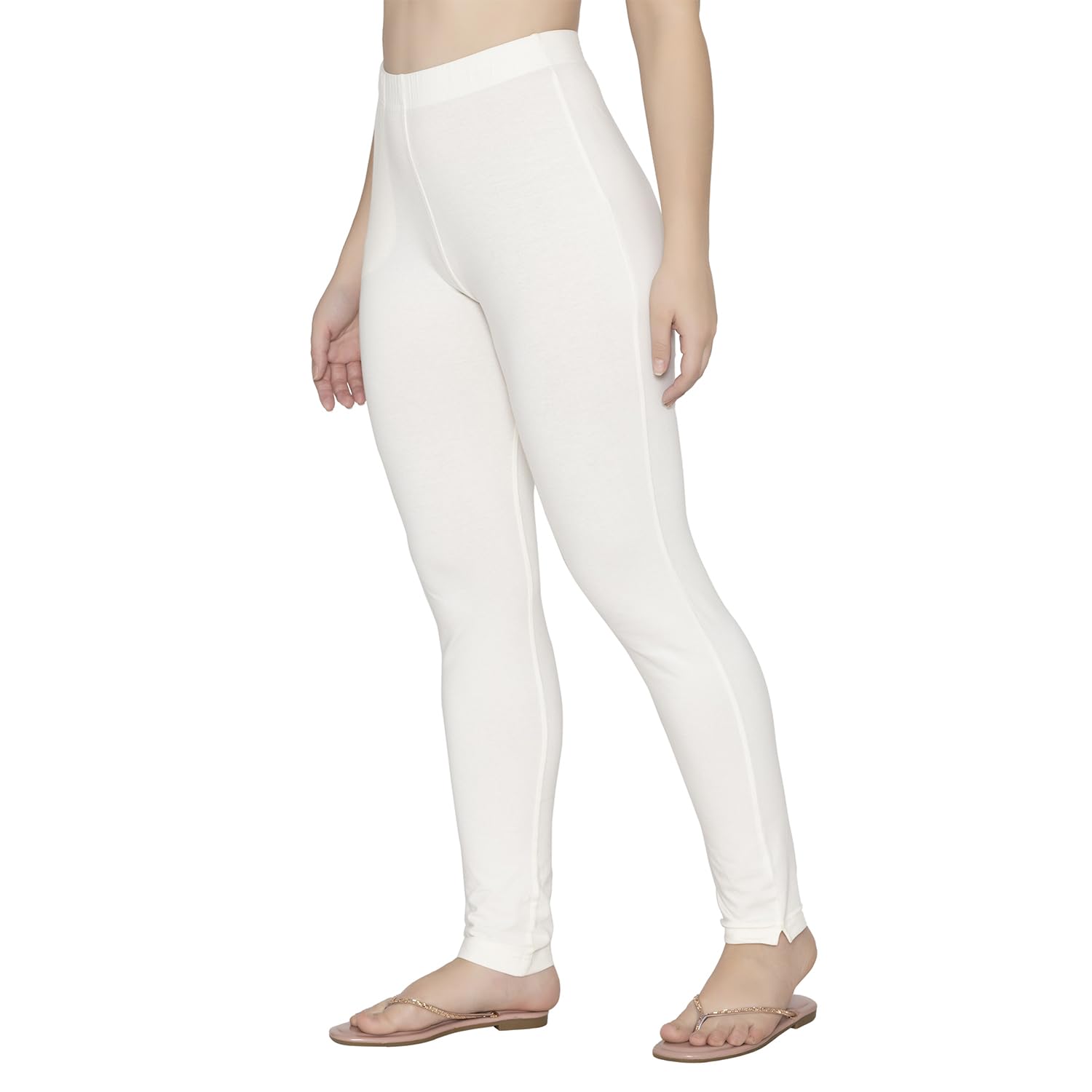 Bonjour Soft Cotton Kurti Pant For Women Off White