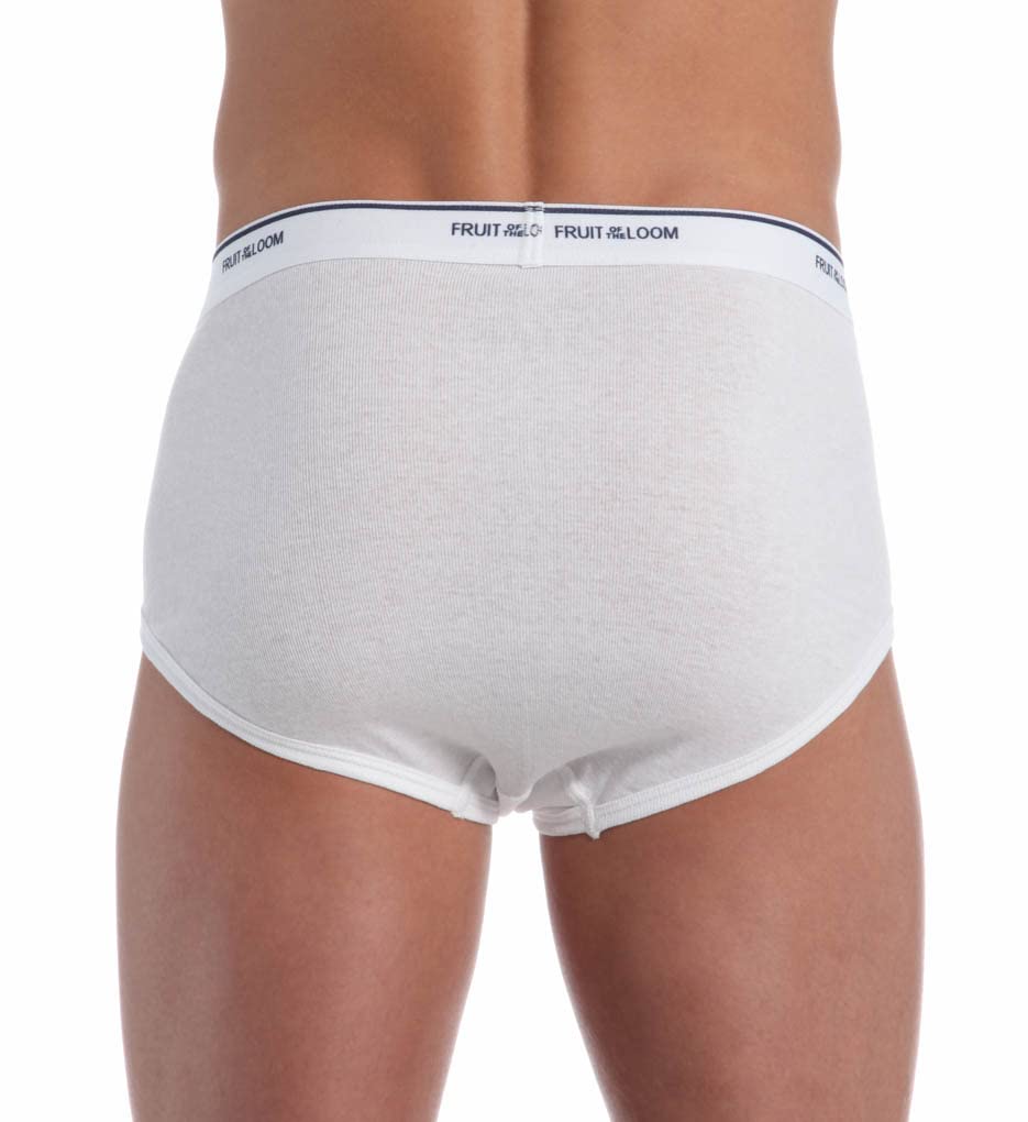 Fruit of the Loom Men's 7-Pack Basic Brief, White, Medium