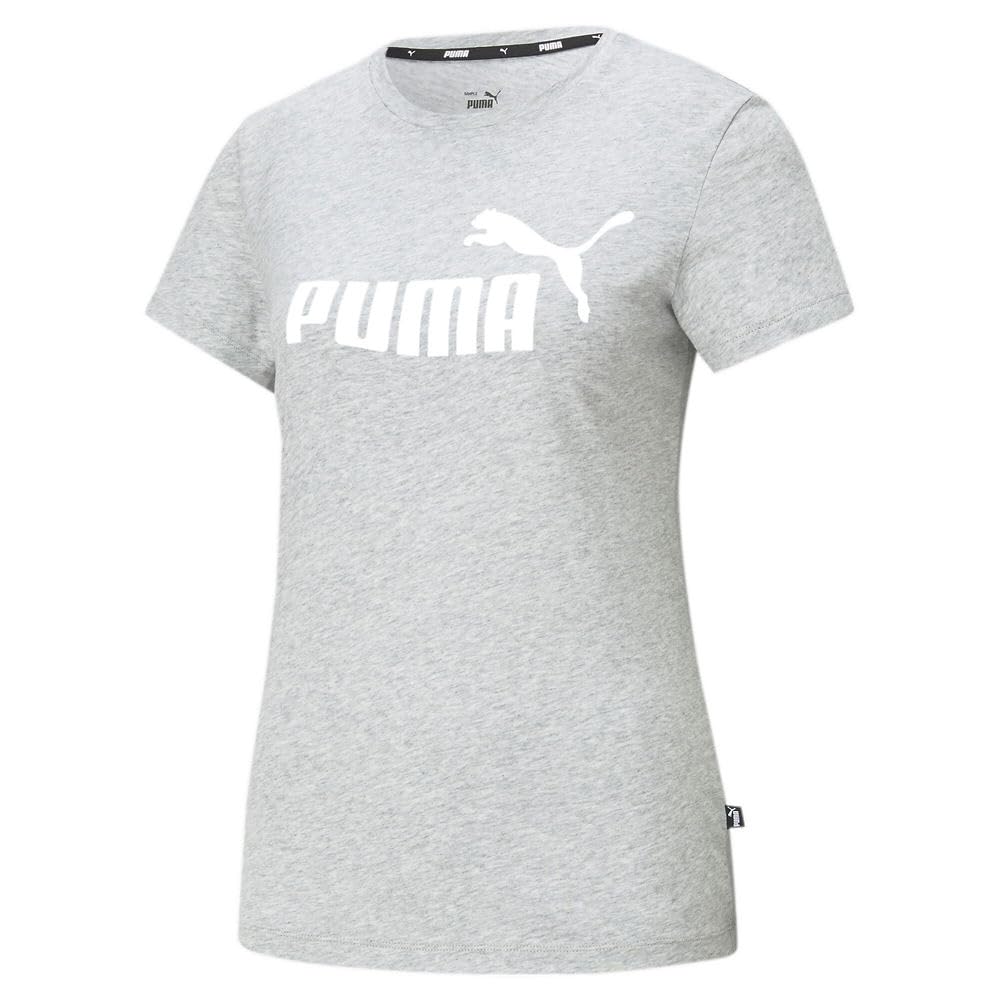 PUMA Women's Essentials Tee, Light Gray Heather-Ah23, 3X