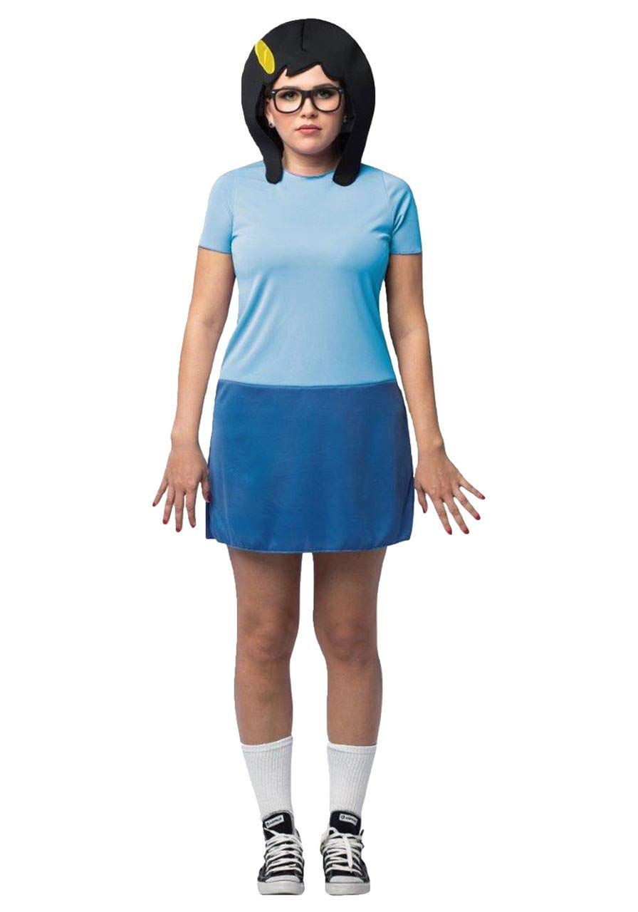 Bob's Burgers Tina Costume (one Size fits Most) Blue