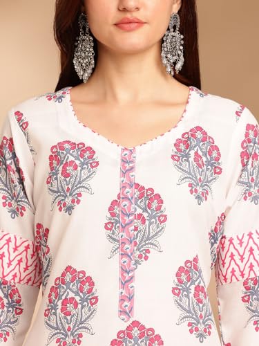 Lookmark Women Kurta Set: Ethnic Elegance In Every Stitch! Embrace Traditional Elegance With Our Printed Kurti Pant Dupatta Sets!