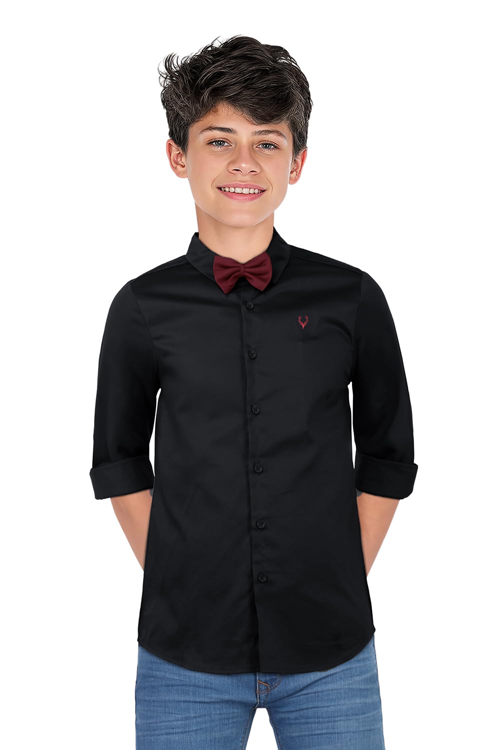 Allen Solly Boys Solid Cotton T-Shirt