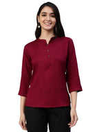 Lyra 430 Pure Rayon Woven Tunic For Women