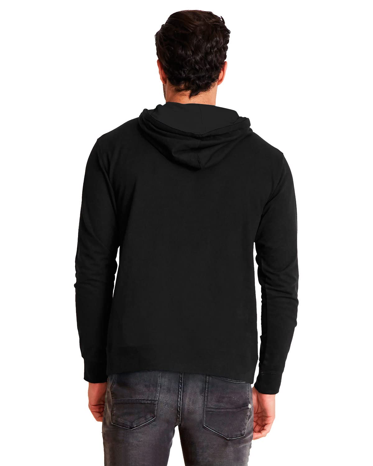Unisex Laguna French Terry Pullover Hooded Sweatshirt - HTHR gREY BLAcK - XS(D0102H7NRI8)