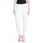 Lux Lyra Women's Skinny Fit Leggings White XL