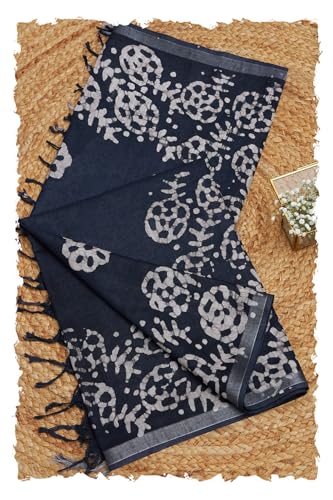 Soch Women Cotton Blend Batik Print Dupatta