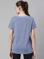 Enamor Athleisure Relaxed Fit Short Sleeve Round Neck Antimicrobial Finish Breathable Stretch Cotton Activewear Sports Tshirt fo