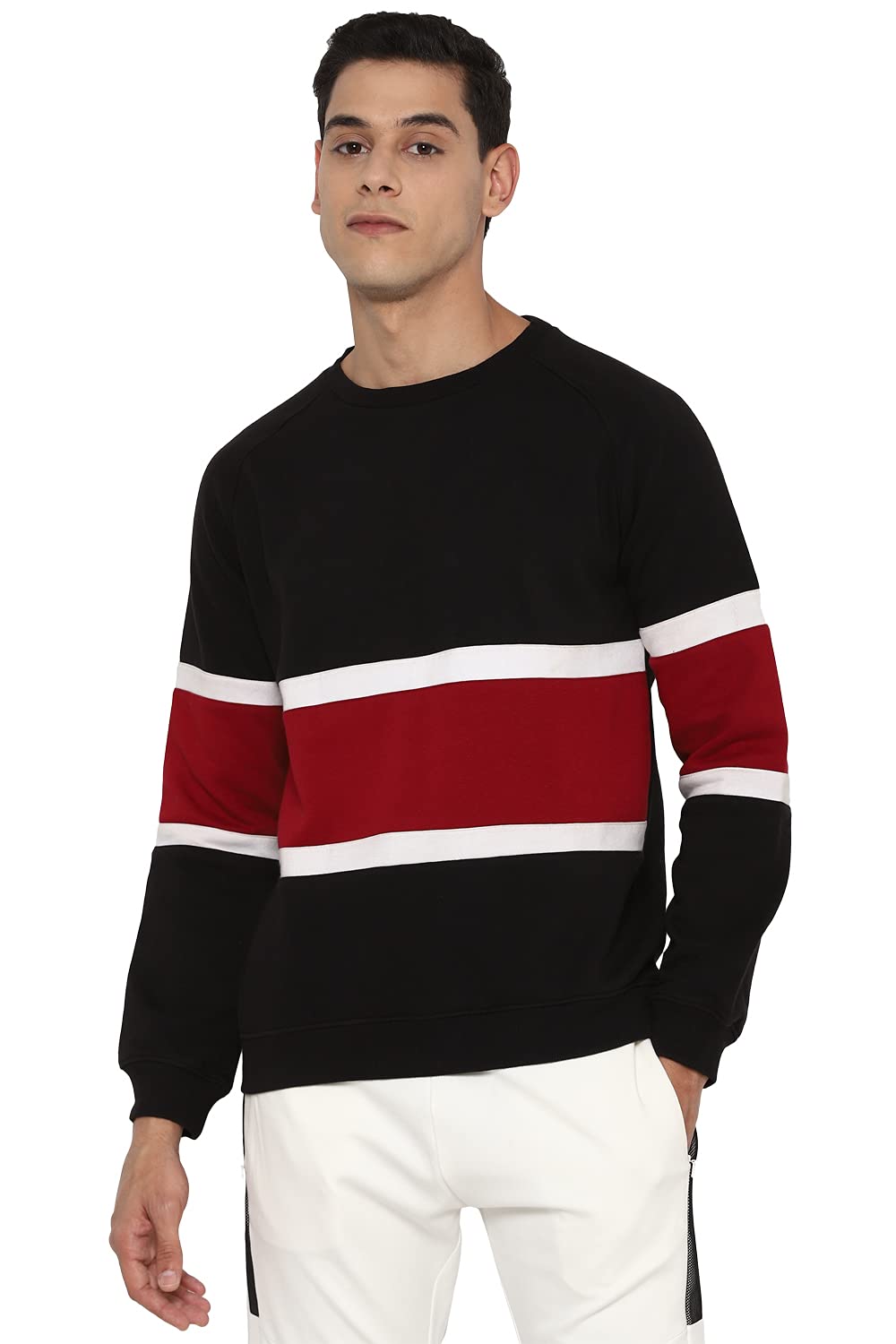 Allen Solly Men Striped T-Shirt