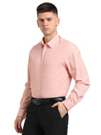 Turtle Men 100% Cotton Regular Fit Solid Full Sleeve Formal Shirt Maroon