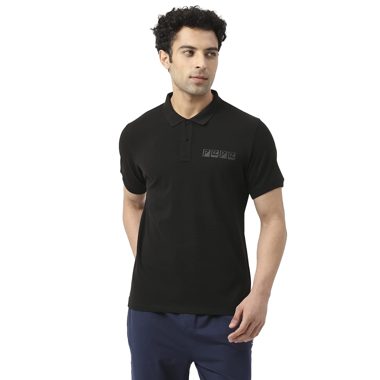Pepe Jeans MenS Regular Fit T-Shirt (Pm542075999S_Black