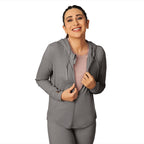 BlissClub AirMeltTM Zippered Jackets | Chic zippered front | Thumbhole detailing | Weightless fabrics | Pockets | Cool-to-touch 