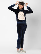 Sweet Dreams Girl Printed Tracksuit