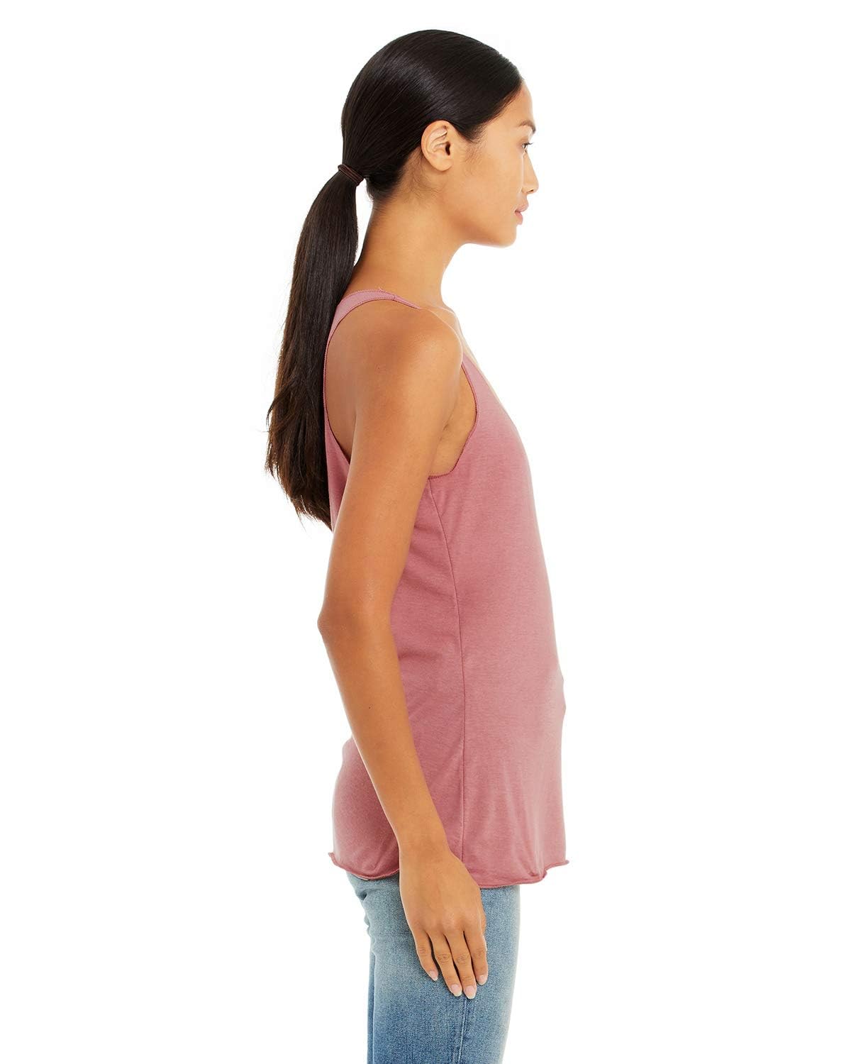 Ladies Triblend Racerback Tank - cHAR BLK TRIBLND - S(D0102H7WNJX)