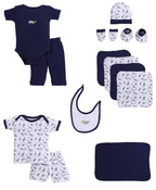BUMZEE Baby Gift Set Pack Of 13 - Navy