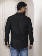 Tee Projekt Mens Long Sleeve Button Down Shirt for Men Collared Casual Formal Soild Shirt