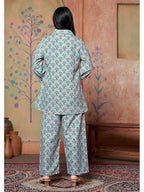Greciilooks Women Rayon Blend Ethnic Wear Kurta Co-Ord Set (Gl-K-W1728&Tr819-3Xl Peach)