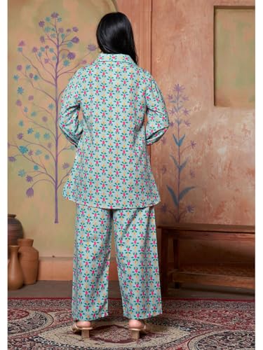 Greciilooks Women Rayon Blend Ethnic Wear Kurta Co-Ord Set (Gl-K-W1728&Tr819-3Xl Peach)