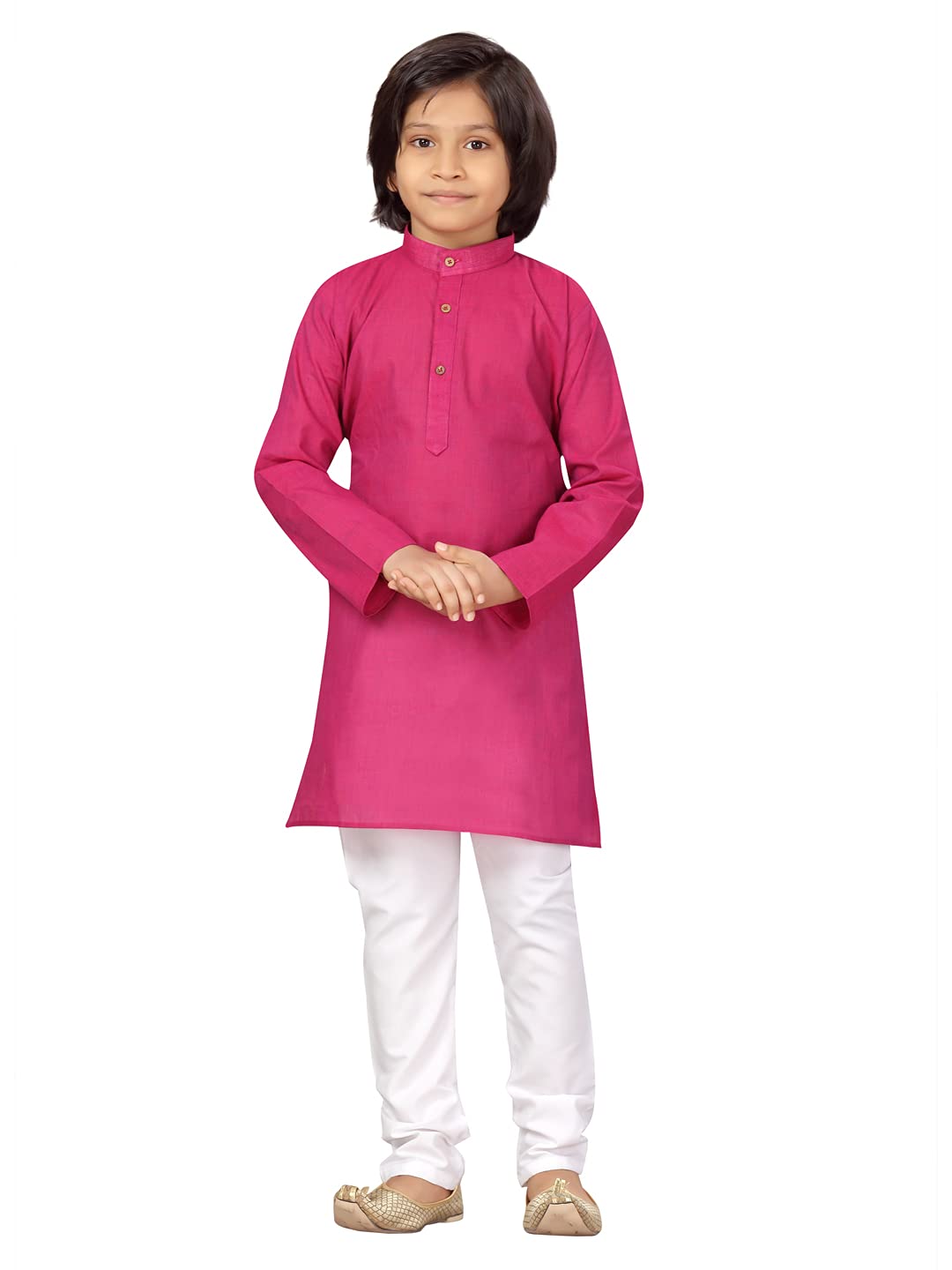 Little Mafia By Aarika Baby-Boys Regular Tunic Shirt (KP-LC-09_Purple-White 7)