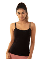 Nykd Cotton Everyday Bramisole For Women - Camisole With In-Built Bra, Padded & Moulded Cups, Adjustable Straps Bramisole, Nyc00
