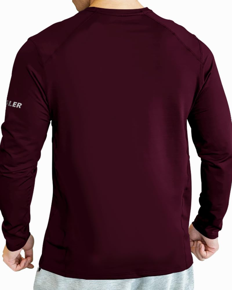 Noble Monk MenS Round T Shirt (Combo Pack Of 2) -Regular Fit |Full Sleeves |Solid Pattern | Casual T-Shirt For Men