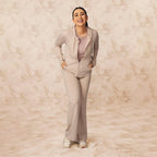BlissClub AirMelt Flare Pants - Lite | Flared Silhouette | Back Pocket| Weightless Fabric | High Rise Waistband