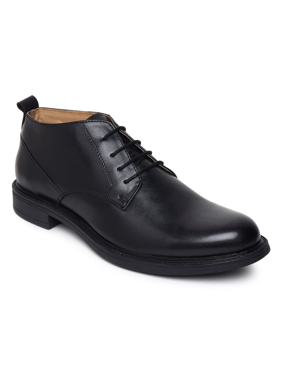 TEAKWOOD LEATHERS Men Lace Up Formal ShoesTPR Sole, Boot for Parties & Special Occasions Comfort, Durable Genuine Leather Derby  8