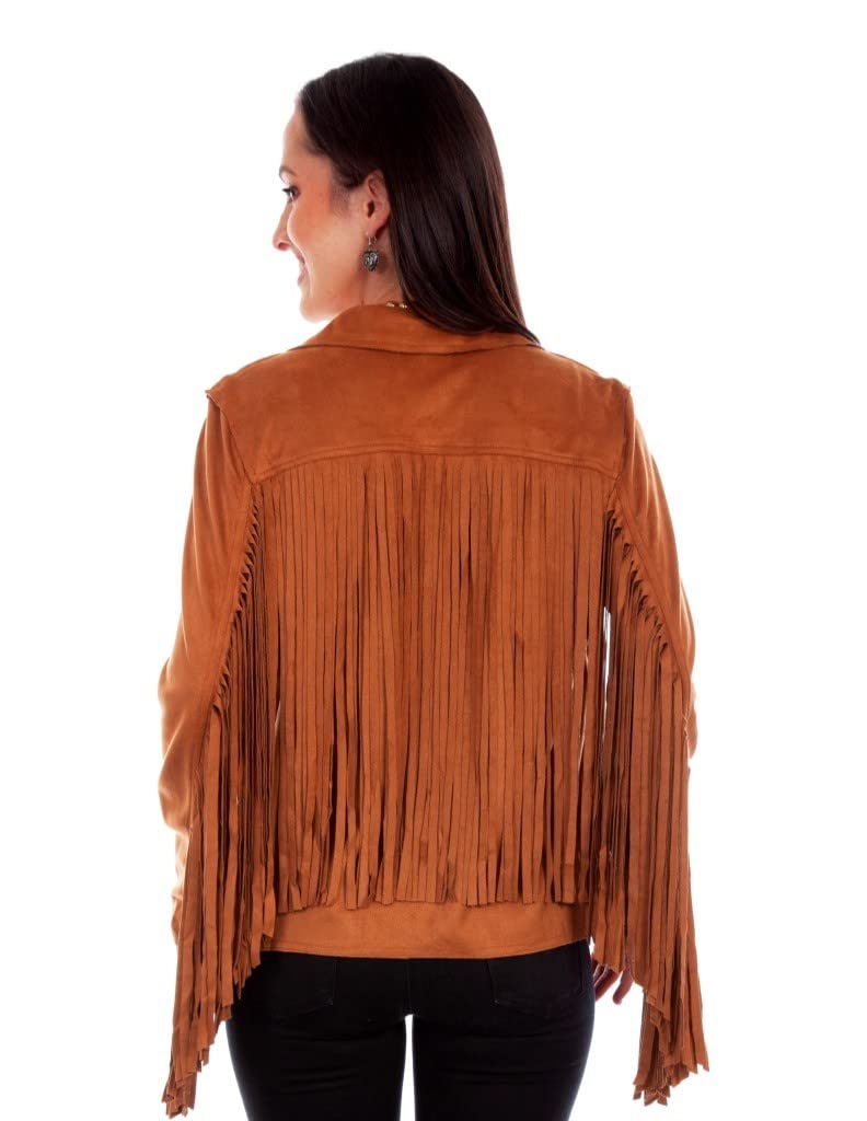 ULTRA SUEDE FRINGE JACKET