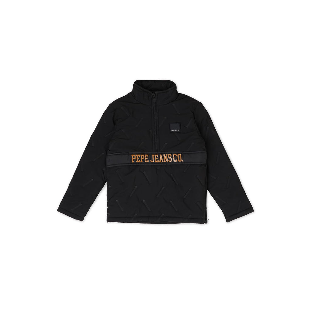 Pepe Jeans BoyS A-Line Coat (Pb401264_Black