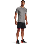 Under Armour Men's Armour HeatGear Compression Shorts, Cardinal (625)/White, Small