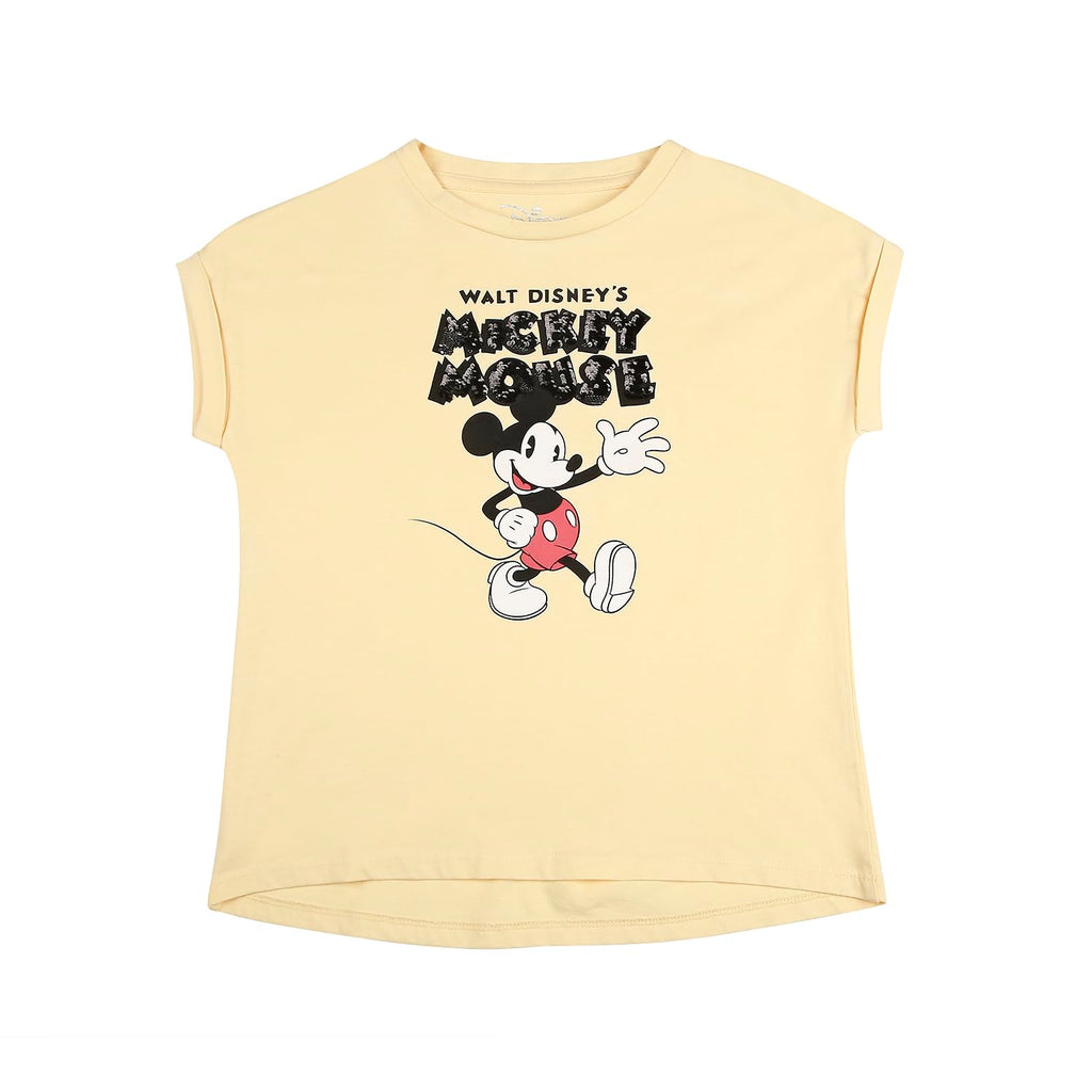 Pepe Jeans GirlS Regular T-Shirt (Pg502928_Summer Yellow 8)