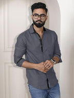 Tee Projekt Mens Long Sleeve Button Down Shirt for Men Collared Casual Formal Soild Shirt
