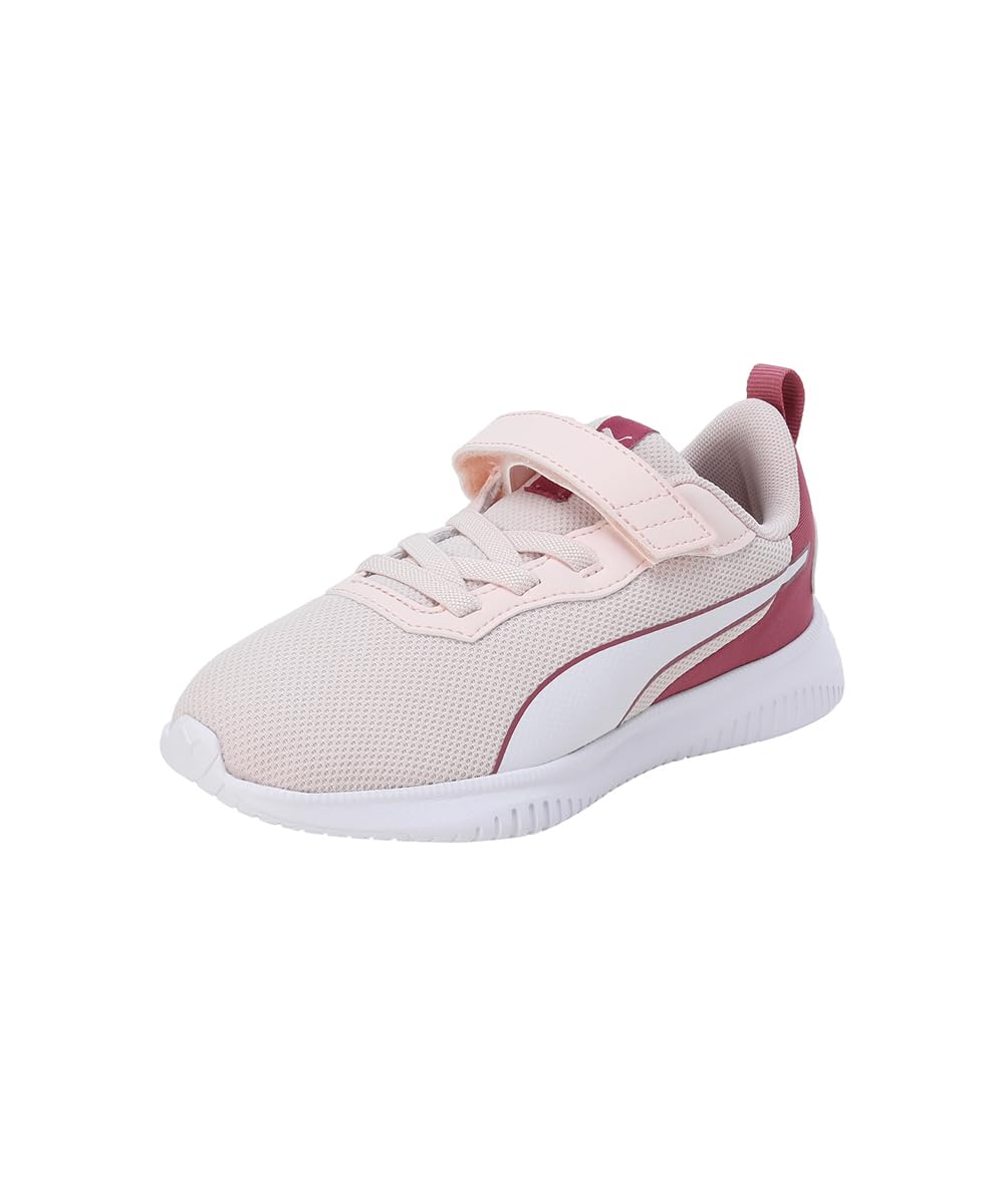 Puma UnisexKid Flyer Flex Block AC PS Island PinkWhiteDusty Orchid Sneaker  11 UK (38382006) 11