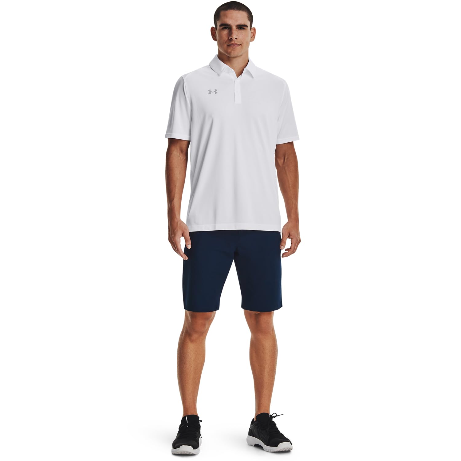 Under Armour Team Tech Polo White XL