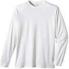 Mens 55 oz 100% Organic cotton classic Long-Sleeve T-Shirt - BLAcK - S(D0102H7ZgN2)