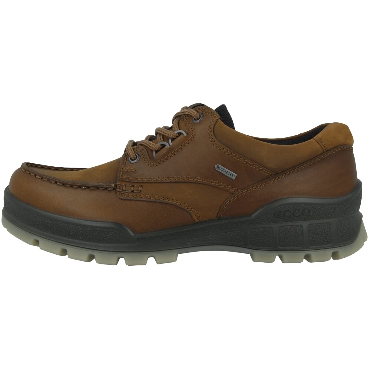 ECCO Men's Track 25 Low Gore-tex Waterproof Hiking Shoe, Bison/Bison Oil Nubuck, 8-8.5