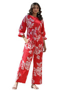 I Enterprise Women'S Polyester Tunic Knee-Length Dress (Y1_Inco-009_Red