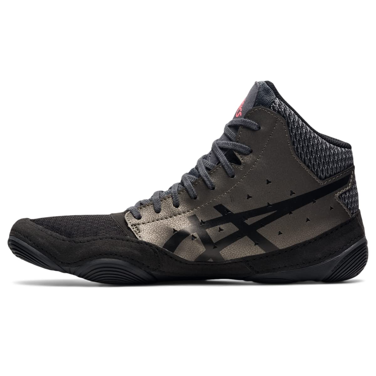 ASICS Men's Snapdown 3 Wrestling Shoes, 8, Black/Gunmetal